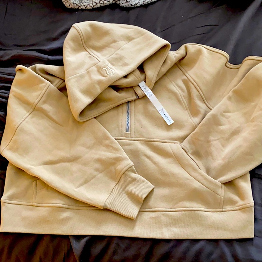 🍋Lululemon M/L Scuba 1/2 Zip Oversized Hoodie